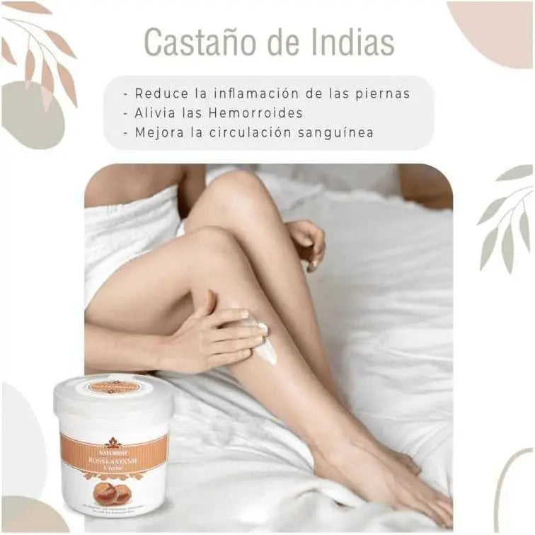 Crema Castaño De Indias Pack 2 Unds Mejora La Circulación Previene Varices Alivia Pesadez Y Piernas Cansadas Hidrata Y Nutre BIMART SHOP