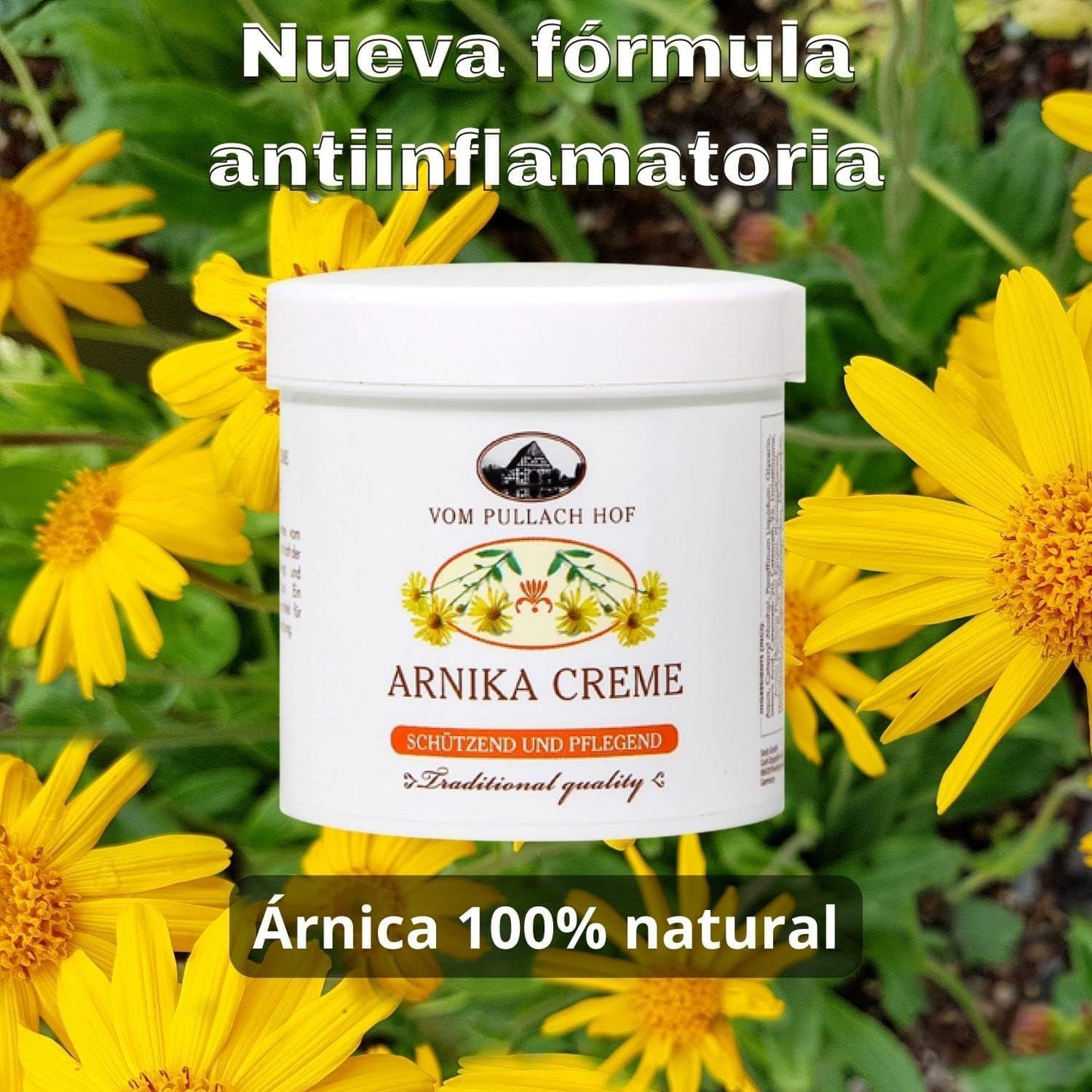 Crema Arnica 2 Unds [ Alivia El Dolor En Articulaciones y Músculos ]Fabricado en Alemania 250ml X 2