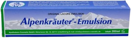 Crema Alpina Antinflamatoria Emulsión LACURE PACK 4 Unidades ⭐⭐⭐