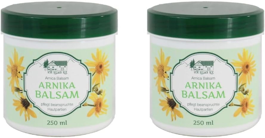 Sin Dolor Crema Ärnica Alivio del Dolor en Articulaciones y Golpes Perfecto Para Masajes Musculares Efecto Antinflamatorio y Analgésico Alivio Artrosis y Huesos Fabricación Alemana Pack 2 unds
