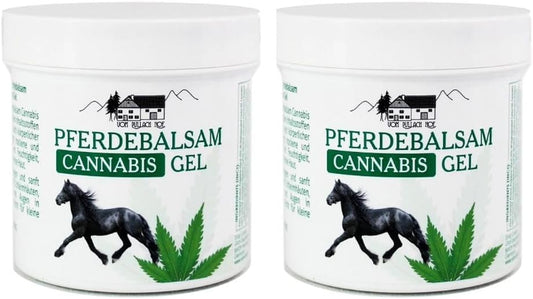 Crema de Cañamo - 250 ml/2 Unds Alivio Del Dolor En Articulaciones y Musculos Efecto Antiinflamatorio Efecto Hidratante Crema de cáñamo para alivio de dolor en articulaciones y músculos