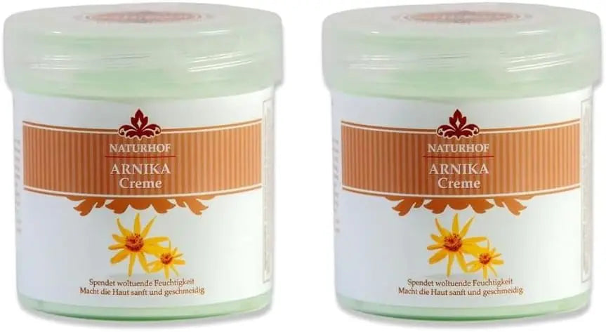 Crema Arnica Naturhof Efecto Antiinflamatoria Alivio De Dolores Musculares y De Huesos Uso Para Masajes Efecyo Calmante Pack 2 Unds BIMART SHOP