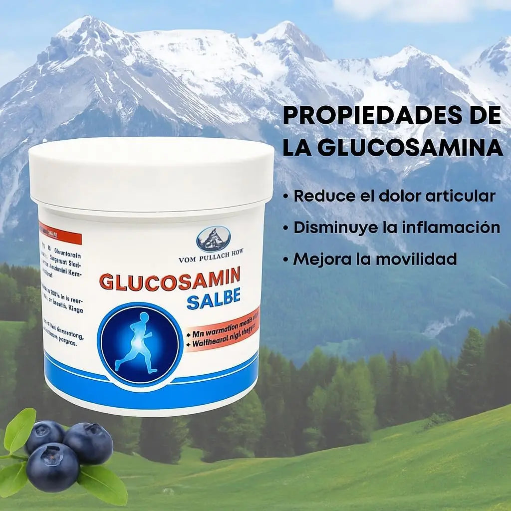 Glucosamina 250 ml Crema Articular Alivio En Articulaciones Artrosis Anti Inflamatorio Cuidado De Los Cartílagos Mejora Dolores Articulares Artrosicos y Artriticos BIMART SHOP