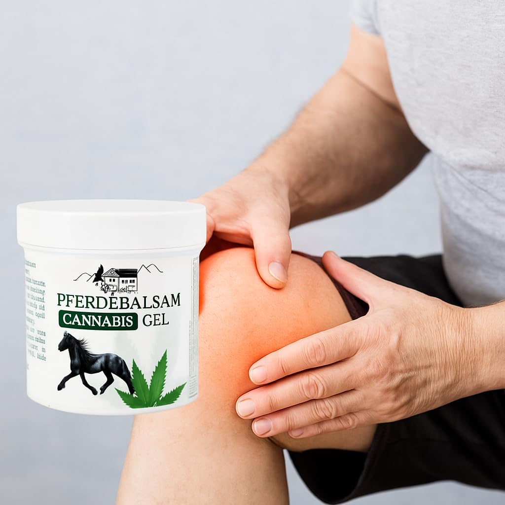 Crema de Cañamo - 250 ml/2 Unds Alivio Del Dolor En Articulaciones y Musculos Efecto Antiinflamatorio Efecto Hidratante Crema de cáñamo para alivio de dolor en articulaciones y músculos