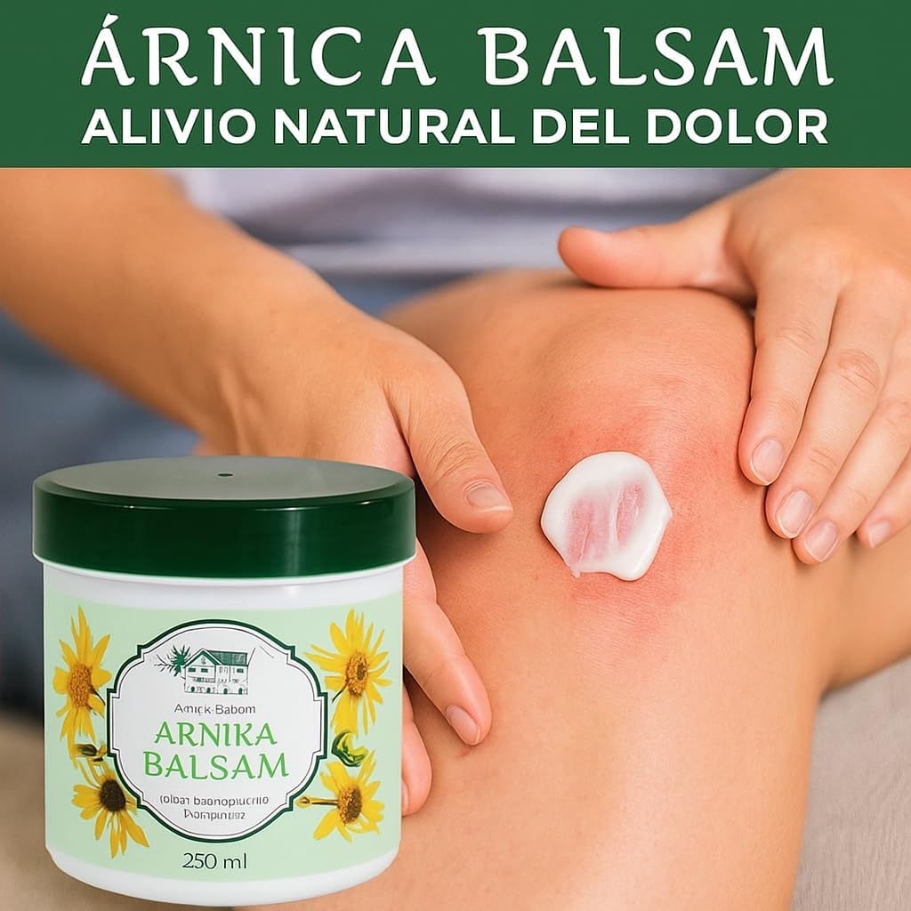 Sin Dolor Crema Ärnica Alivio del Dolor en Articulaciones y Golpes Perfecto Para Masajes Musculares Efecto Antinflamatorio y Analgésico Alivio Artrosis y Huesos Fabricación Alemana Pack 2 unds