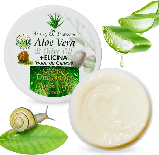 Crema de Baba de Caracol y Aloe Vera ⭐⭐⭐⭐