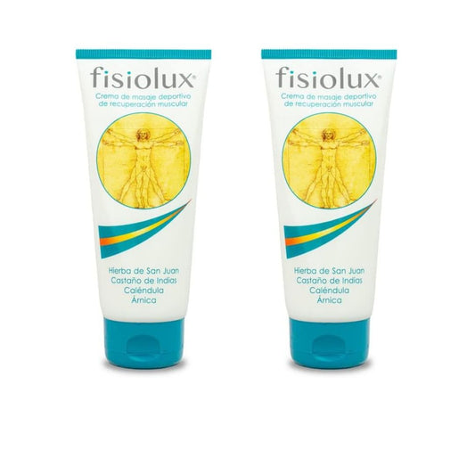 Pack 2 unds Crema de masaje deportivo y recuperación muscular Fisiolux ⭐⭐⭐⭐⭐