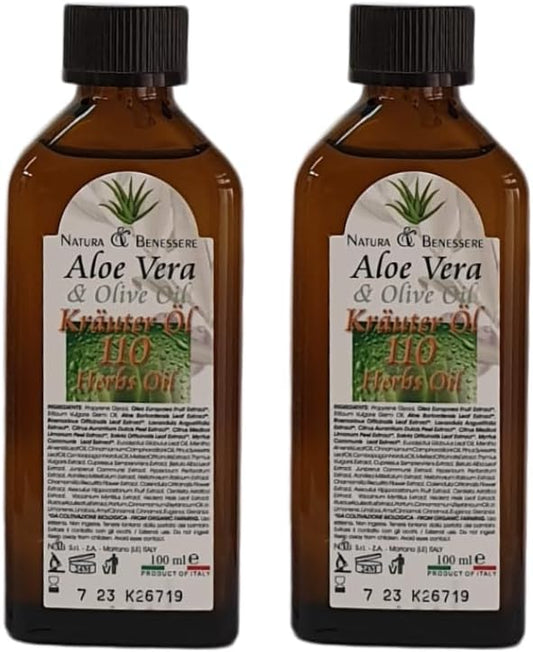 Aceite para masajes – Kräuter öl 110 Hierbas 100ml PACK 2 Unidades ⭐⭐⭐⭐⭐